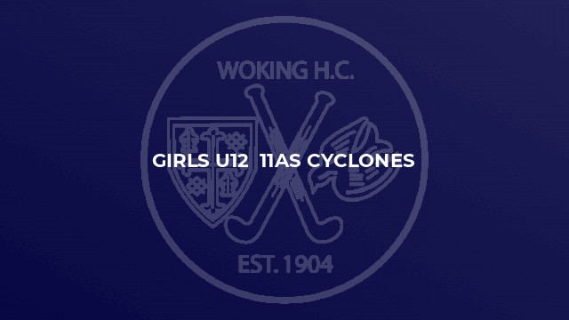 Girls U12  11AS Cyclones