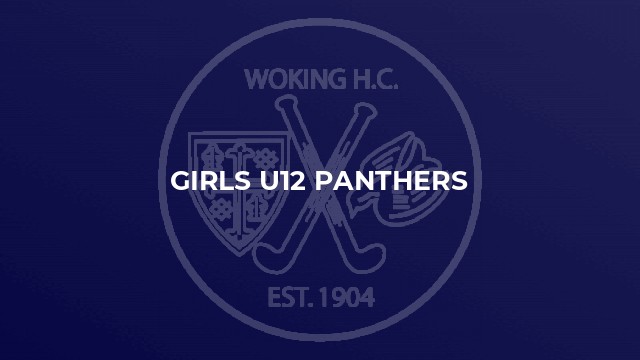 Girls U12 Panthers