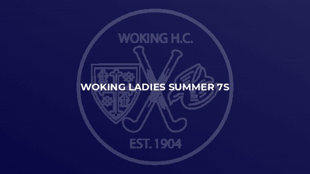 Woking Ladies Summer 7s