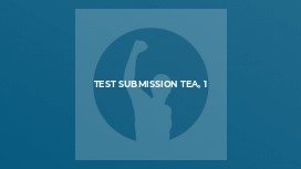 Test submission tea, 1