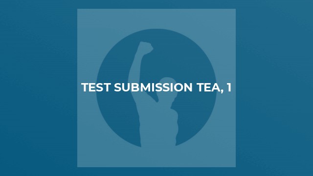 Test submission tea, 1