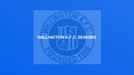 WILLINGTON A.F.C. Seniors