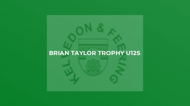 Brian Taylor Trophy U12s