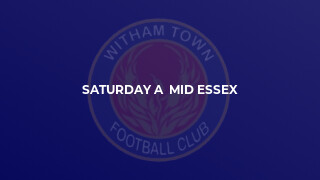 Saturday A  Mid Essex