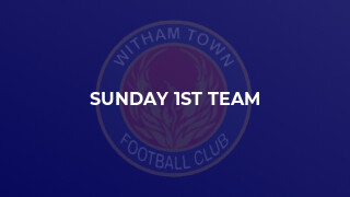 Sunday 1st team