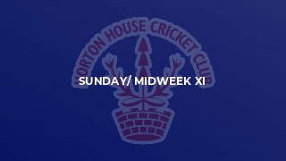 Sunday/ Midweek XI