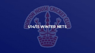 U14/15 winter nets