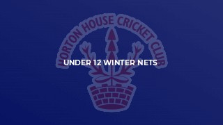 Under 12 winter nets