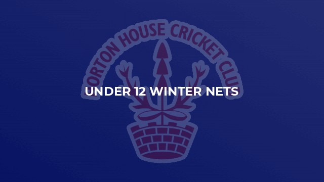 Under 12 winter nets