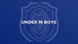 Under 16 Boys