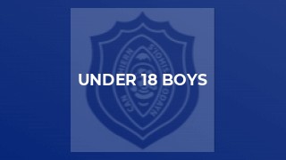 Under 18 Boys
