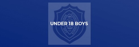 Match report - U18s Boys Cup, Maidenhead v Marlow, 20th November 2022