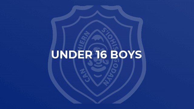 Under 16 Boys