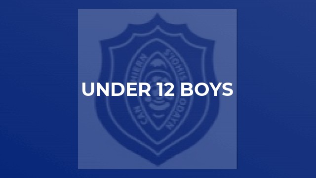 Under 12 Boys