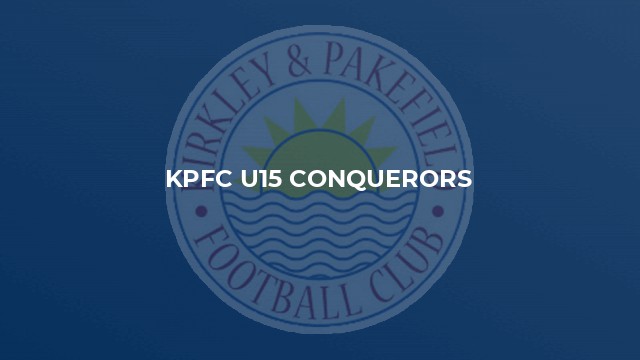 KPFC U15 Conquerors