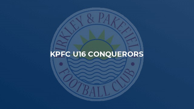 KPFC U16 Conquerors