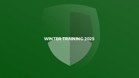 Winter Training 2025