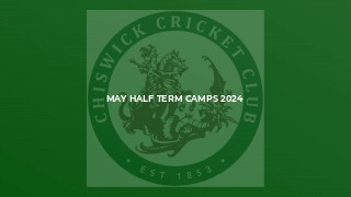 May Half Term Camps 2024
