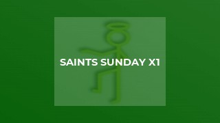 Saints Sunday X1