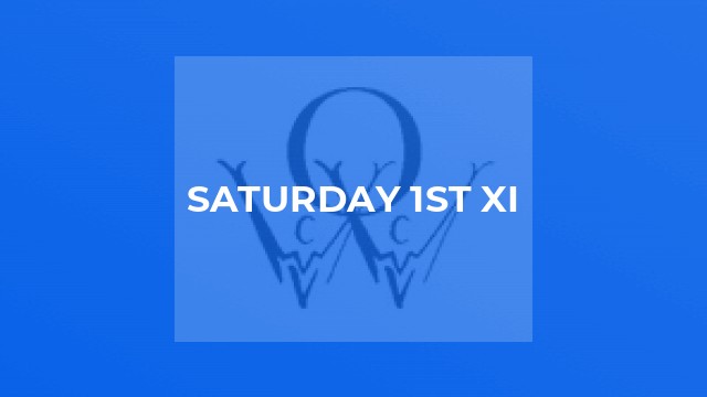 Saturday 1st XI