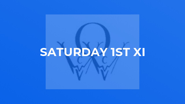 Saturday 1st XI