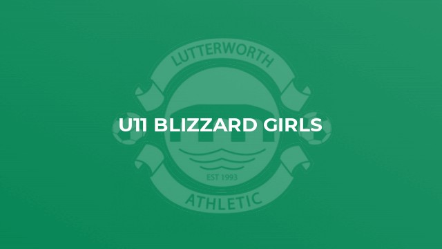 U11 Blizzard Girls