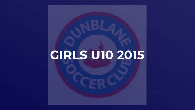 GIRLS U10 2015