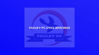 Yaxley FC U11s2 2019/2020