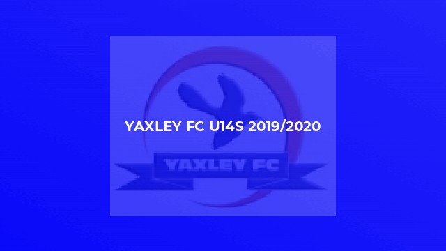 Yaxley FC U14s 2019/2020