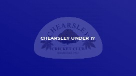 Chearsley Under 17