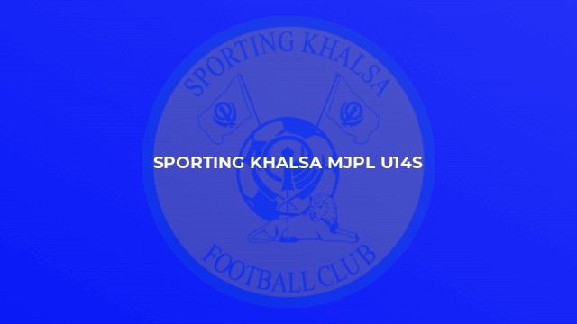 Sporting Khalsa MJPL U14s