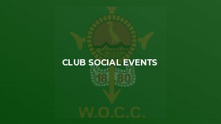 Club Social Events