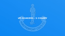 U11 Rangers - S Coleby