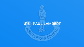 U16 - Paul Lambert