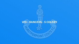 U10 - Rangers - S Coleby