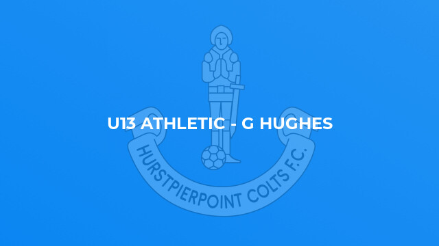 U13 Athletic - G Hughes