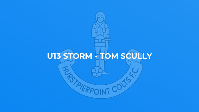 U13 Storm - Tom Scully