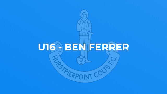 U16 - Ben Ferrer