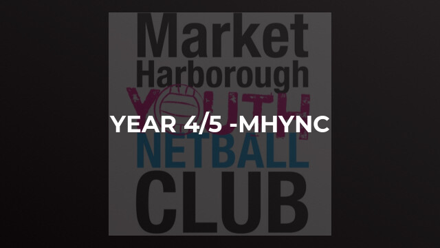 Year 4/5 -MHYNC