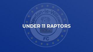 Under 11 Raptors