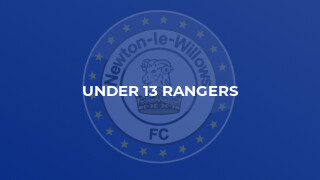 Under 13 Rangers