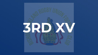 3rd XV