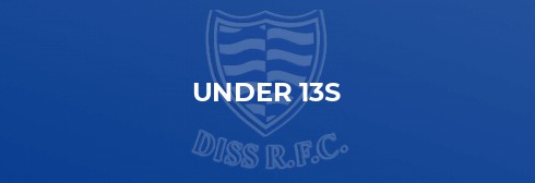 Diss Under 13's enjoy first win of the season