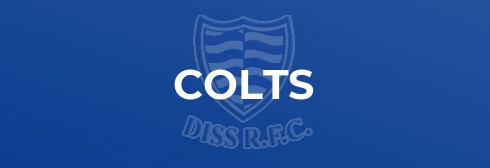 Colchester colts 47-7 Diss in National cup