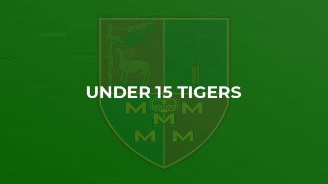Under 15 Tigers