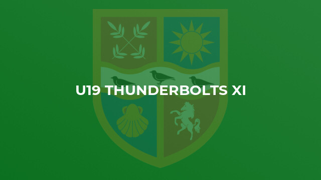 U19 Thunderbolts XI
