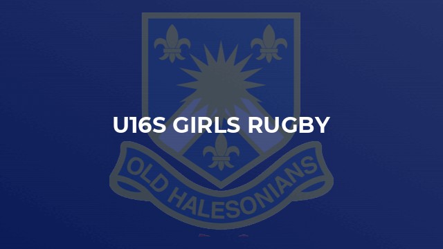 U16s Girls Rugby