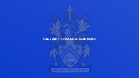 U14 Girls Summer Training