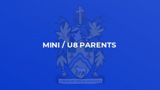 Mini / U8 parents
