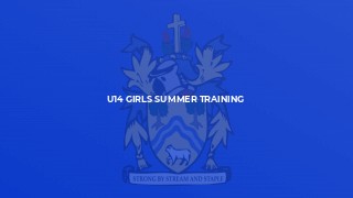 U14 Girls Summer Training